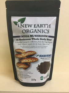 New Earth Organics Mega Mushroom