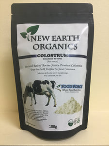 New Earth Organics Colostrum